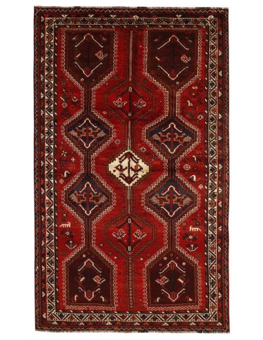 Hand made rug Shiraz Persia cm.153x279