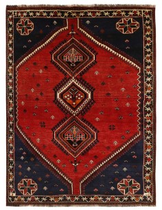 Hand made rug Shiraz Persia cm.161x233