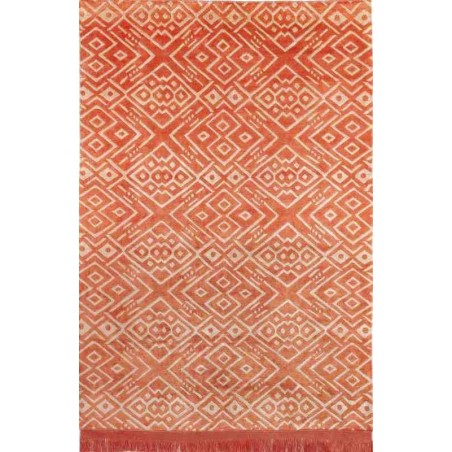 Carpet HIPPY SITAP ORANGE SETA geometrico da EUR 2244.8