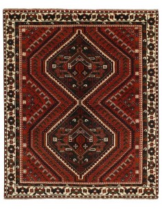 Hand made rug Shiraz Persia cm.157x196