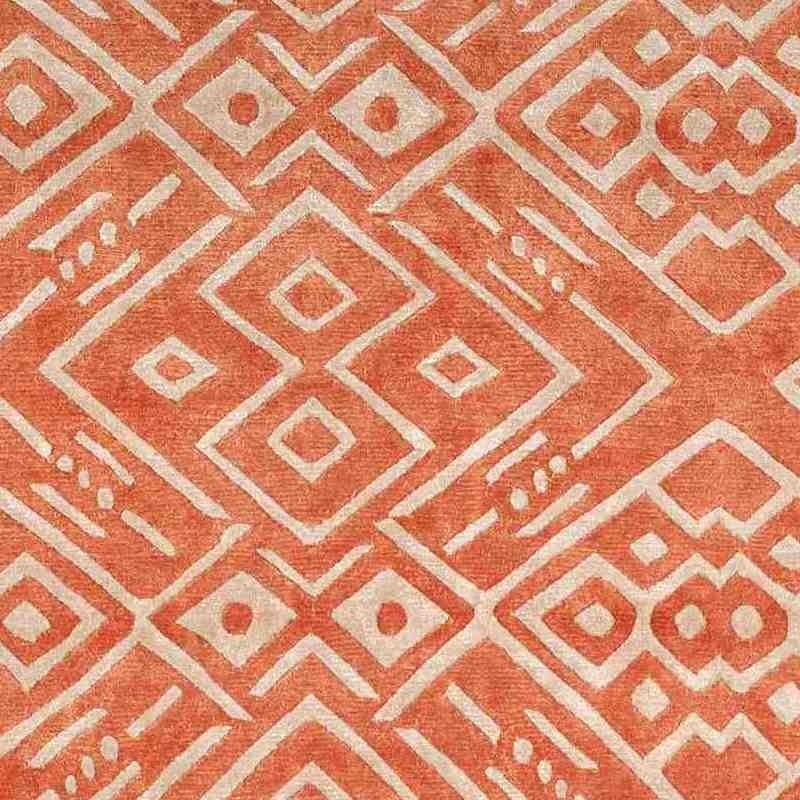 tappeto HIPPY SITAP ORANGE SETA geometrico da EUR 2244.8