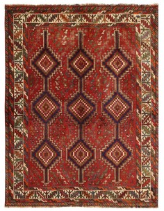 Hand made rug Shiraz Persia cm.154x192