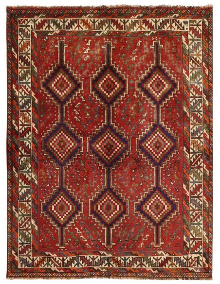Hand made rug Shiraz Persia cm.154x192