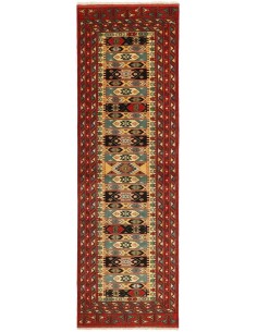 Hand made rug Torkaman Fine Persia cm.86x296