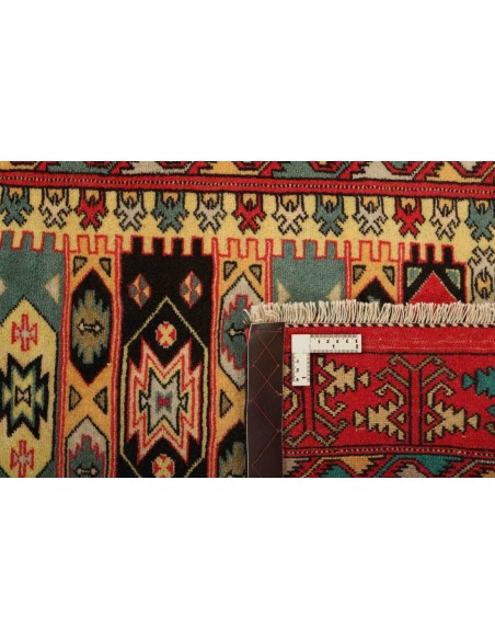 Hand made rug Torkaman Fine Persia cm.86x296