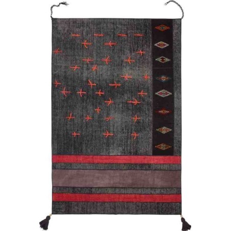 Carpet JANIRA SITAP BROWN RED LANA geometrico da EUR 1842.2