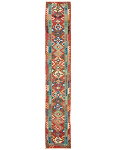 Hand made rug Afghan Kilim Afghanistan cm.82x475