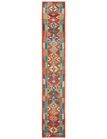 Hand made rug Afghan Kilim Afghanistan cm.82x475