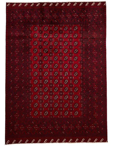 Hand made rug Aktscha Afghanistan cm.204x282