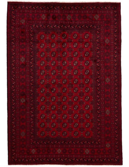 Hand made rug Aktscha Afghanistan cm.207x296