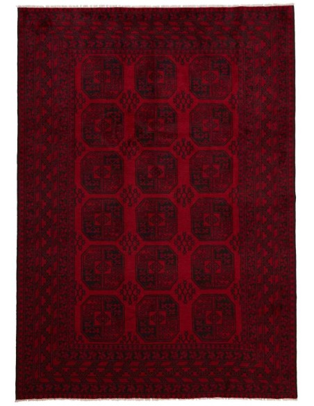 Hand made rug Aktscha Afghanistan cm.202x285