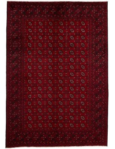 Hand made rug Aktscha Afghanistan cm.202x293