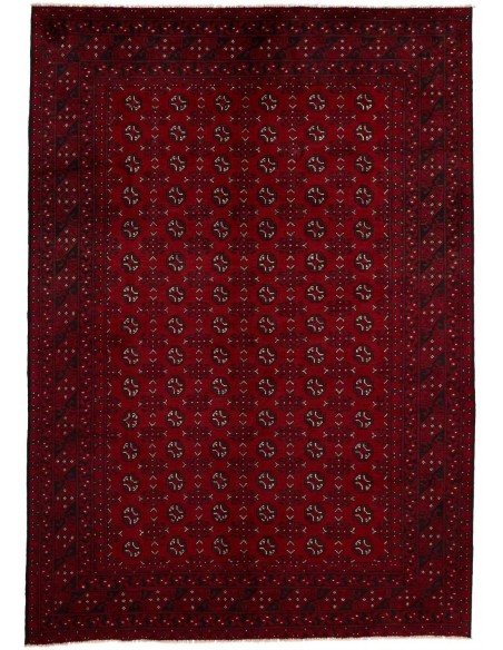 Hand made rug Aktscha Afghanistan cm.202x293