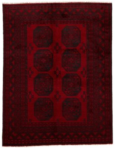 Hand made rug Aktscha Afghanistan cm.147x192