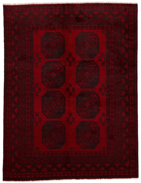 Hand made rug Aktscha Afghanistan cm.147x192