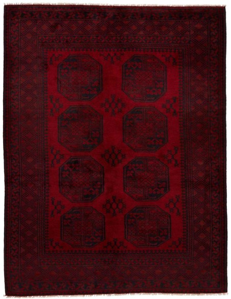 Hand made rug Aktscha Afghanistan cm.154x201
