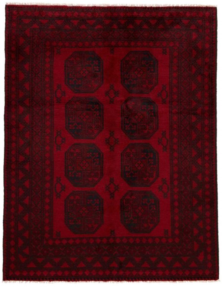 Hand made rug Aktscha Afghanistan cm.144x192