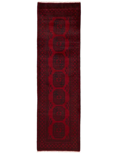 Hand made rug Aktscha Afghanistan cm.80x283