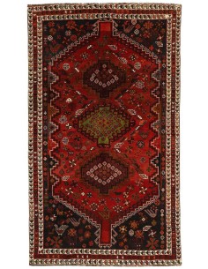 Hand made rug Shiraz Persia cm.159x272