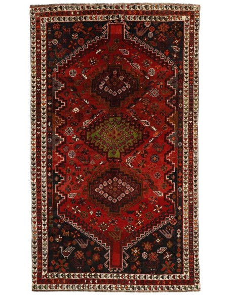 Hand made rug Shiraz Persia cm.159x272