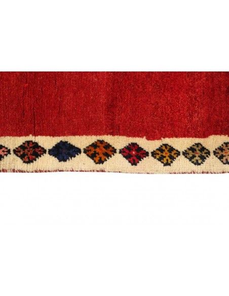 Hand made rug Kashghai Old Figural Persia cm.96x148