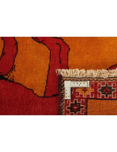 Hand made rug Kashghai Old Figural Persia cm.75x184