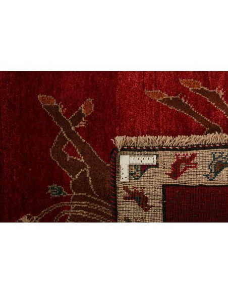 Hand made rug Kashghai Old Figural Persia cm.84x165