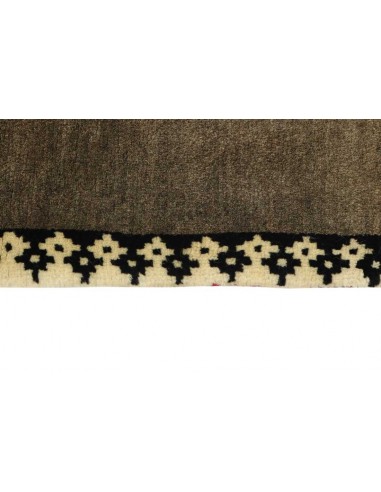 Hand made rug Kashghai Old Figural Persia cm.88x205