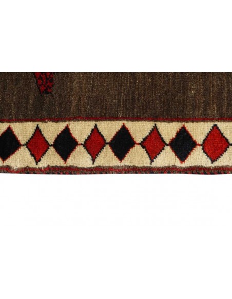 Hand made rug Kashghai Old Figural Persia cm.97x170