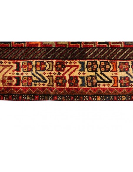 Hand made rug Kashghai Old Figural Persia cm.110x160