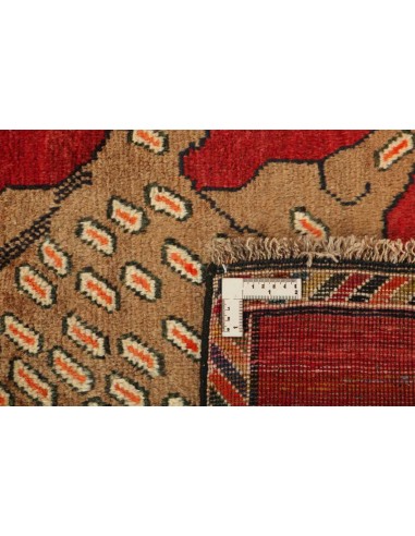 Hand made rug Kashghai Old Figural Persia cm.104x177