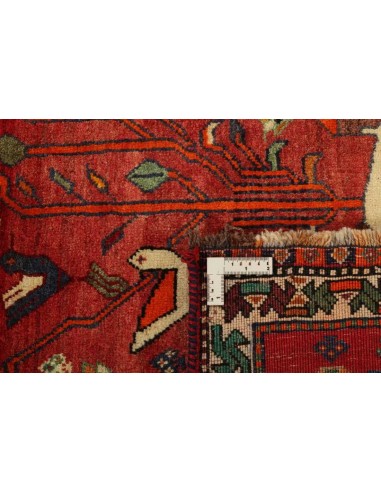 Hand made rug Kashghai Old Figural Persia cm.116x187