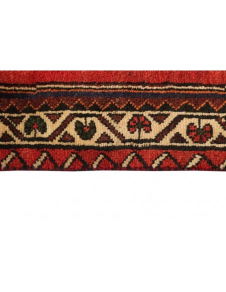 Hand made rug Kashghai Old Figural Persia cm.100x290