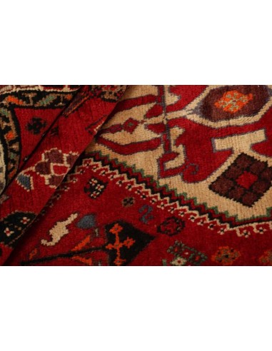 Hand made rug Kashghai Old Figural Persia cm.176x265
