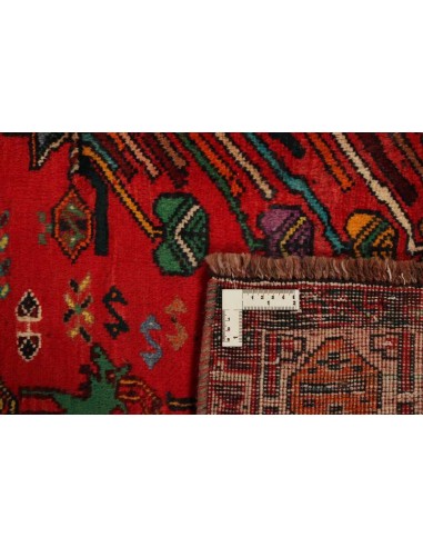 Hand made rug Kashghai Old Figural Persia cm.164x253