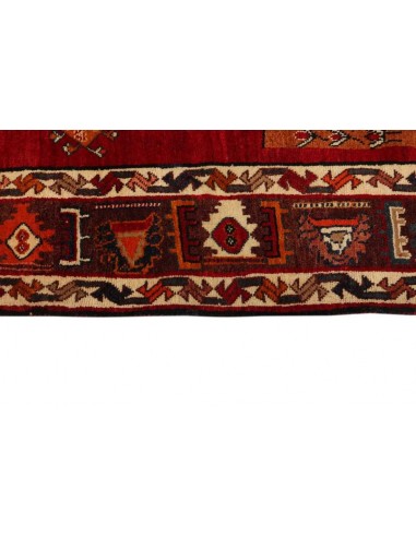 Hand made rug Kashghai Old Figural Persia cm.162x226