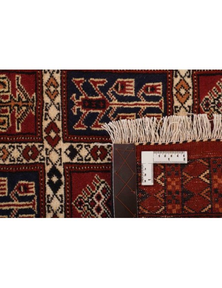 Hand made rug Torkaman Fine Persia cm.86x287