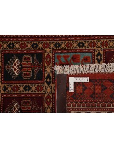 Hand made rug Torkaman Fine Persia cm.83x290 2