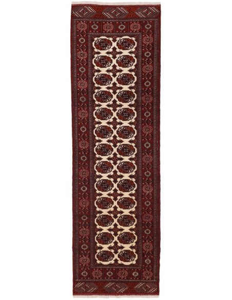 Hand made rug Torkaman Fine Persia cm.86x295