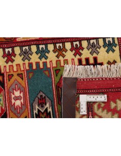 Hand made rug Torkaman Fine Persia cm.84x297 2