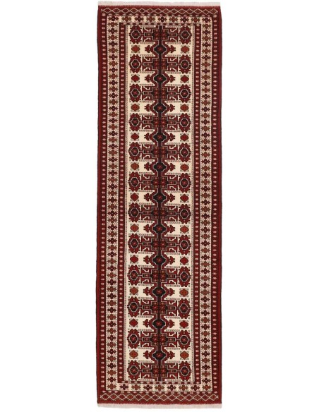 Hand made rug Torkaman Fine Persia cm.84x296