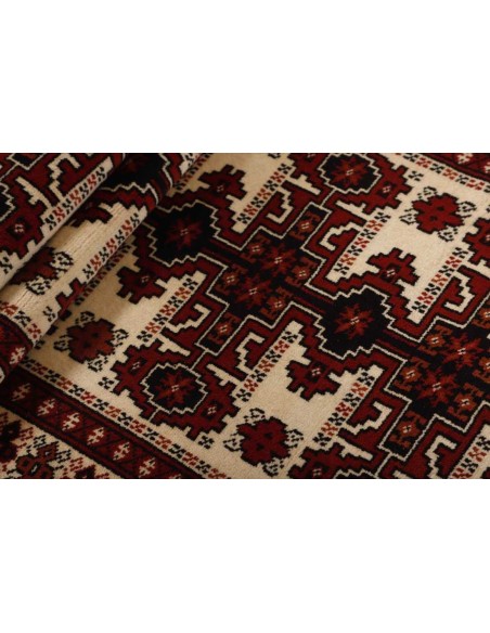 Hand made rug Torkaman Fine Persia cm.84x296