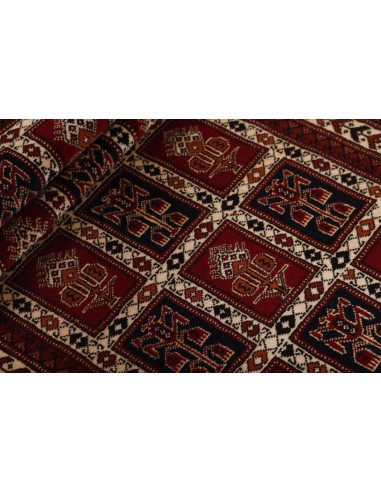 Hand made rug Torkaman Fine Persia cm.81x288