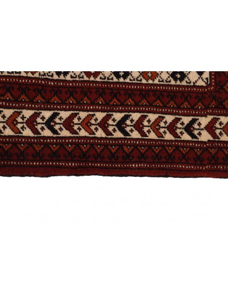 Hand made rug Torkaman Fine Persia cm.81x288