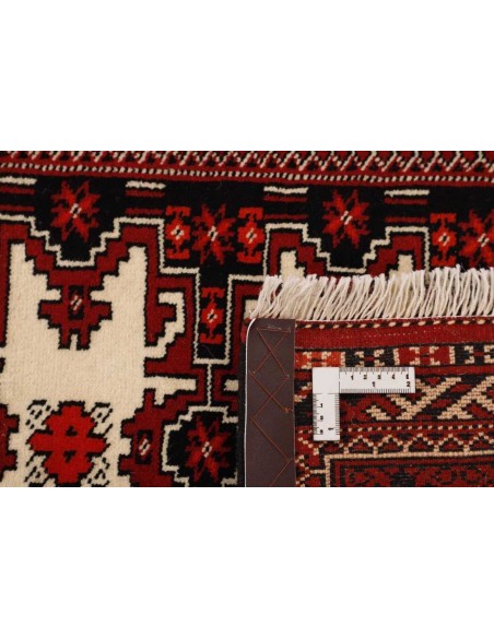 Hand made rug Torkaman Fine Persia cm.83x297