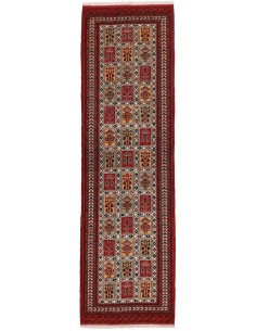 Hand made rug Torkaman Fine Persia cm.84x291