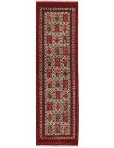 Hand made rug Torkaman Fine Persia cm.85x293