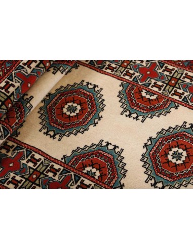 Hand made rug Torkaman Fine Persia cm.87x291