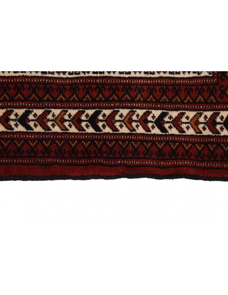 Hand made rug Torkaman Fine Persia cm.86x283