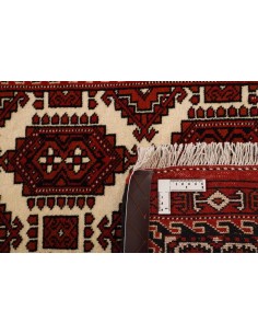 Hand made rug Torkaman Fine Persia cm.84x295 2